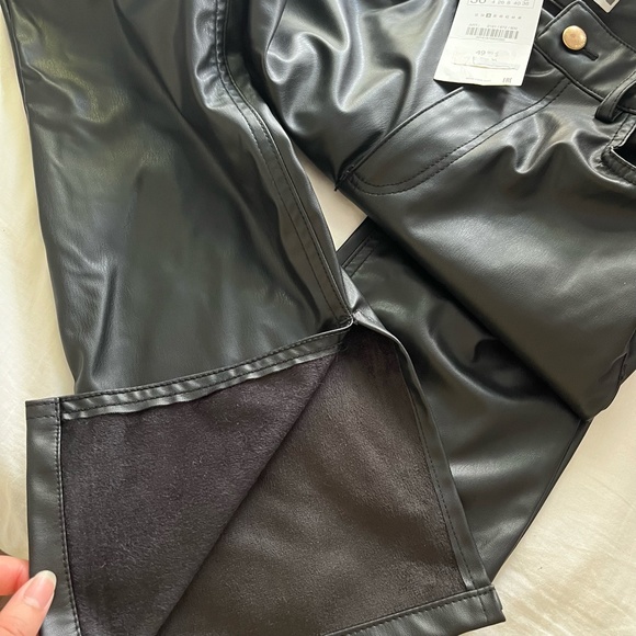 ZARA leather pants- BNWT - Picture 3 of 3